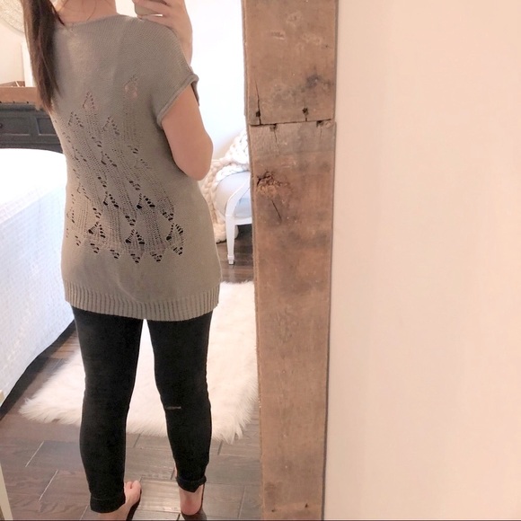 Bebe open knit sweater tunic/dress size medium - Picture 4 of 6